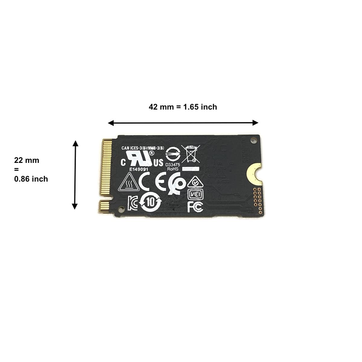 Samsung SSD 128GB PM991a M.2 2242 42mm NVMe PCIe Gen3 x4